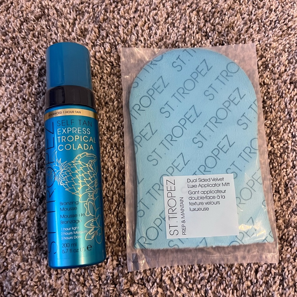 NEW Limited Edition St. Tropez Self Tan Express Bronzing Mousse Tropical Colada